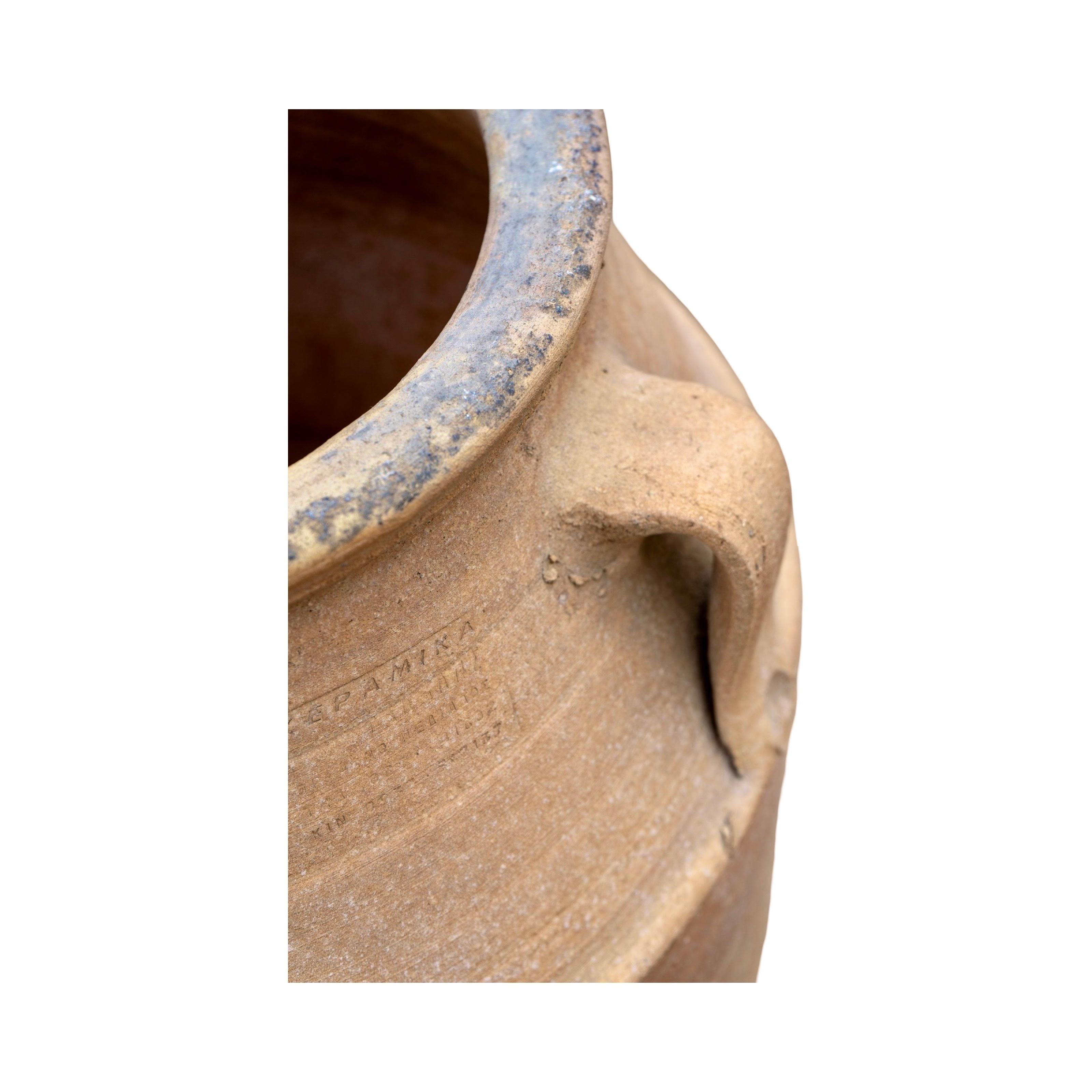 Terracotta Antico vaso portoghese in terracotta in vendita