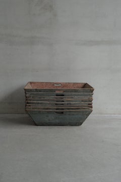 Antique Portuguese Wooden Harvest Trug / container