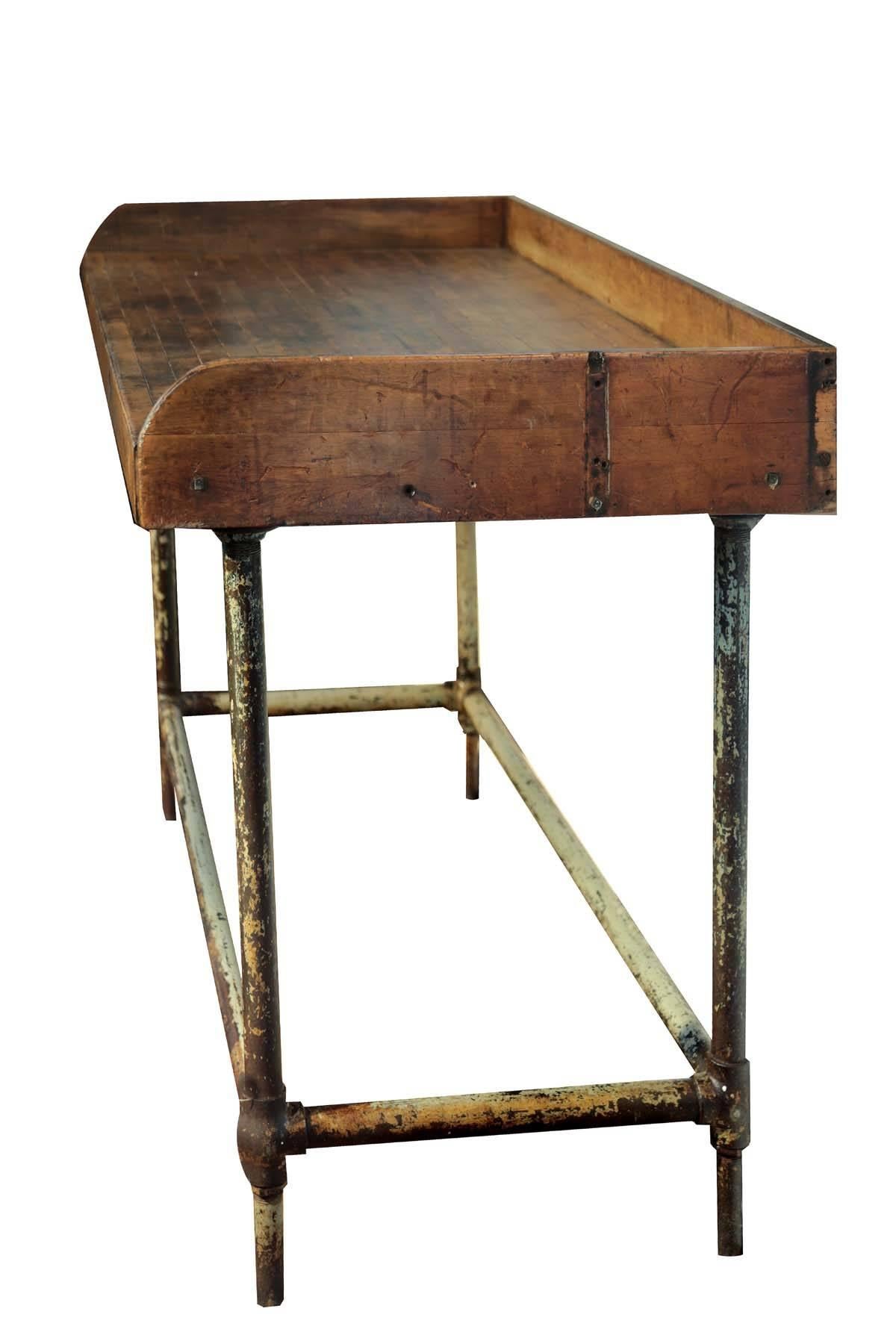 American Antique Postal Sorting Table/ Desk