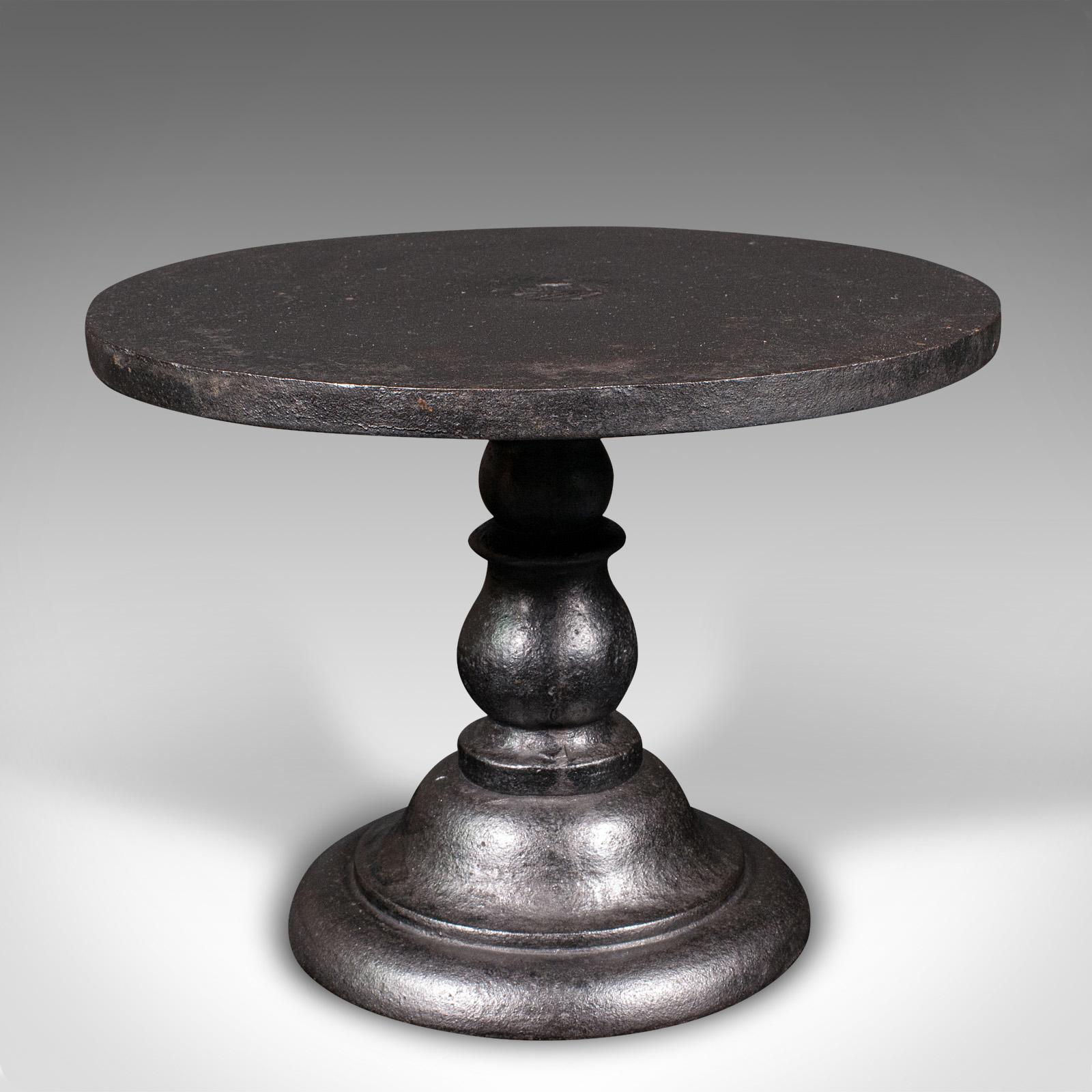 Antique Potter's Decoration Wheel, English, Rotary Finishing Plinth, Victorian In Good Condition In Hele, Devon, GB
