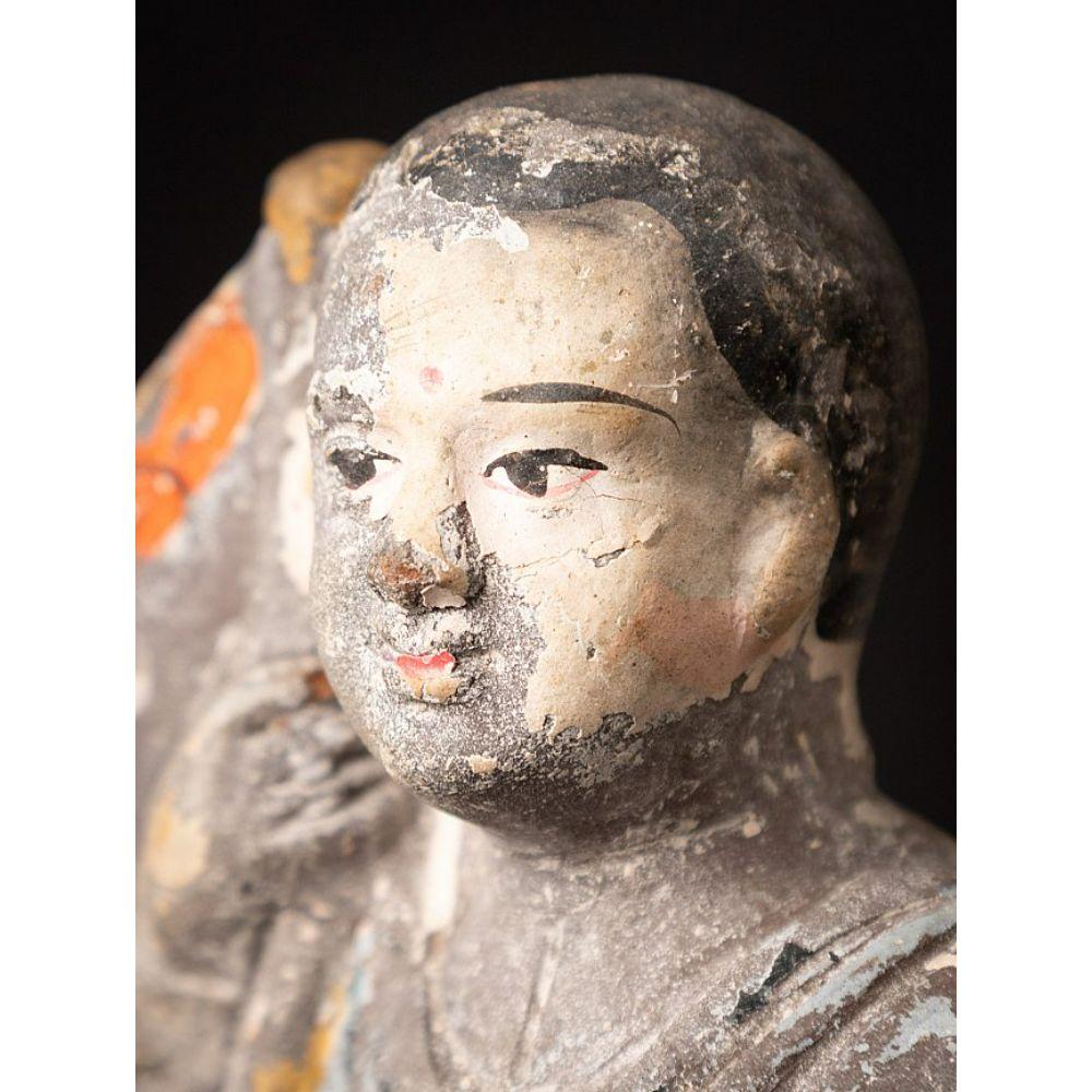 Estatua de cerámica antigua de Figura india procedente de la India en venta 7