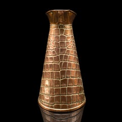 Antique Pouring Jug, English, Copper, Serving Tankard, Arts & Crafts, Victorian