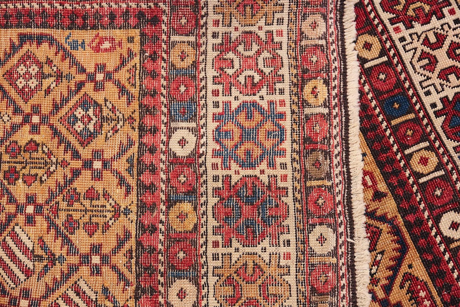 Antique Prayer Design Caucasian Dagestan Rug. Size: 4 ft 5 in x 5 ft 10 in  1