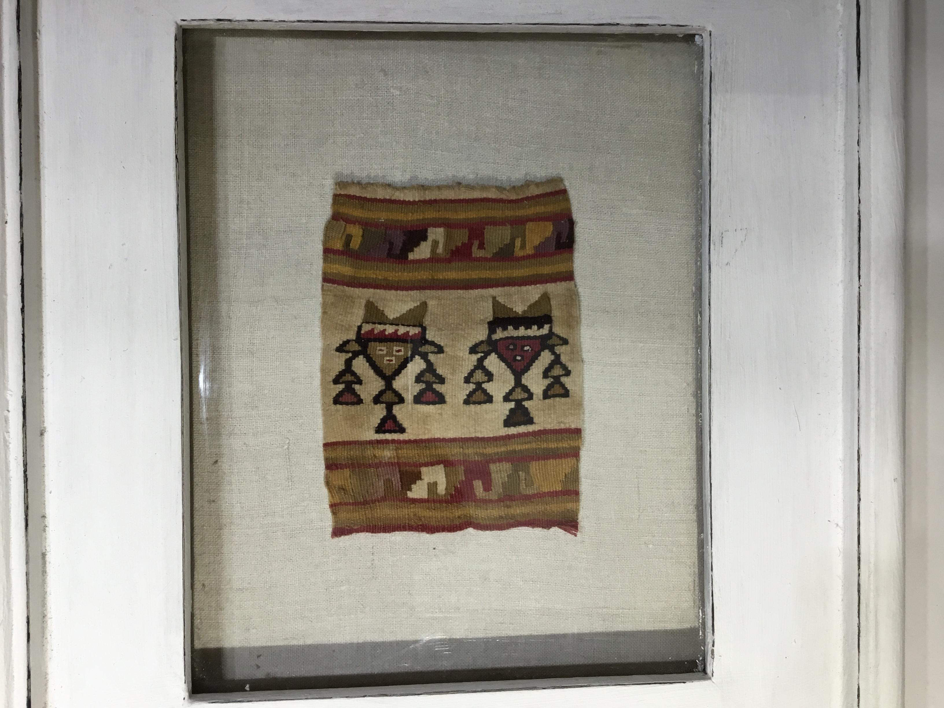 Antique Pre Colombian Textile Fregment 3