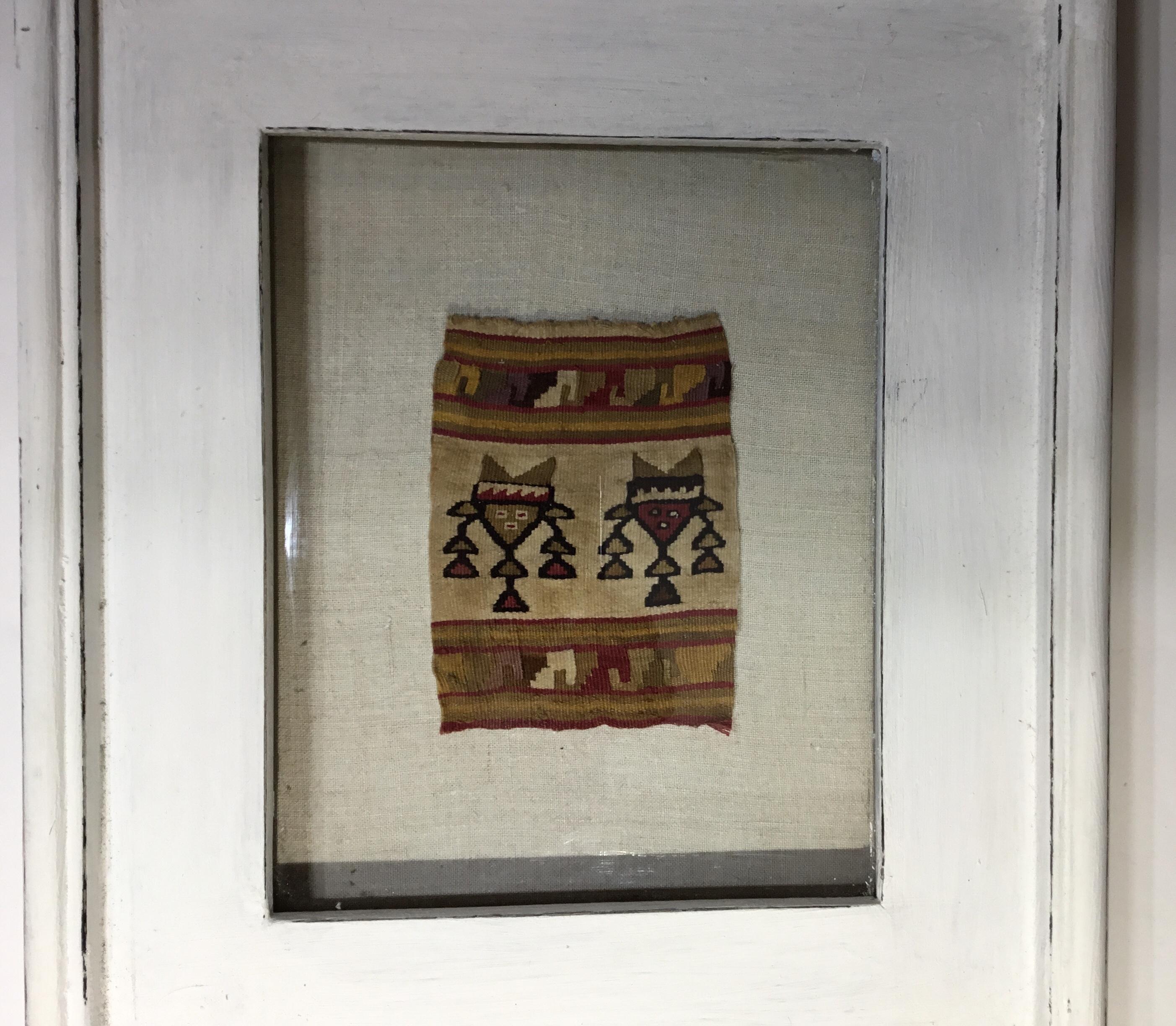 Antique Pre Colombian Textile Fregment 1
