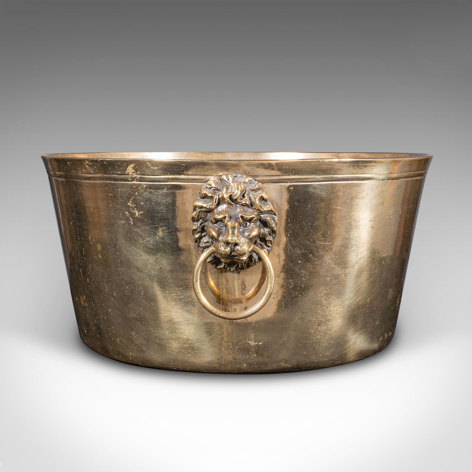 19th Century Antique Presentation Ice Pan, English, Bronze, Serving Cooler, Georgian, C.1800 For Sale