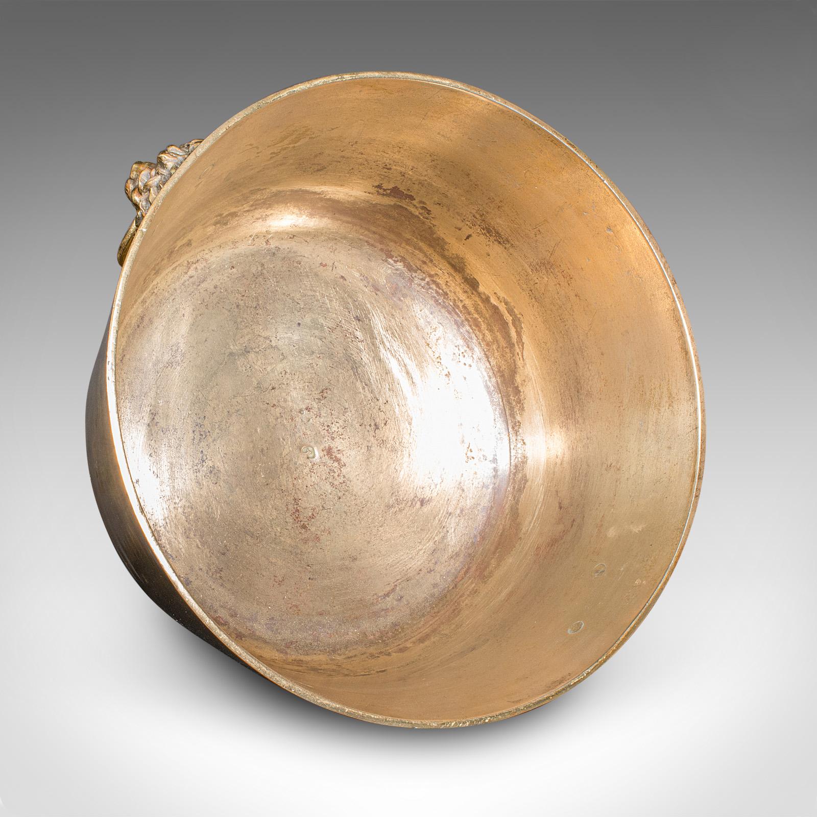 Antique Presentation Ice Pan, English, Bronze, Serving Cooler, Georgian, C.1800 For Sale 1
