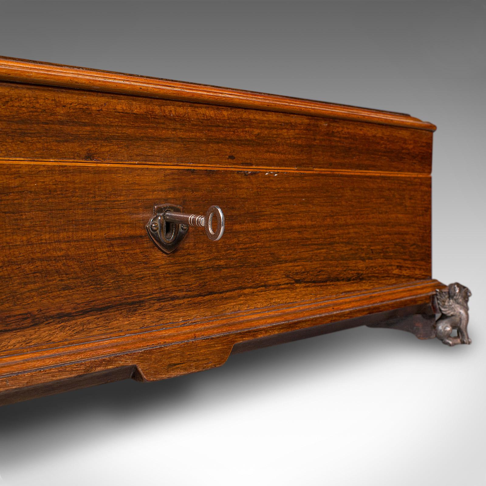 Antique Presentation Insignia Box, Italian, Campaign Chest, Victorian, C.1900 For Sale 5