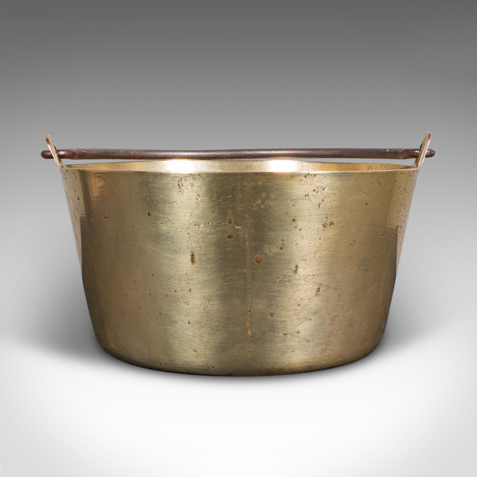 Antiker Preserve-Krieger, englisch, Bronze, Jam Pan, Interesse am Kamin, georgianisch (Georgian) im Angebot