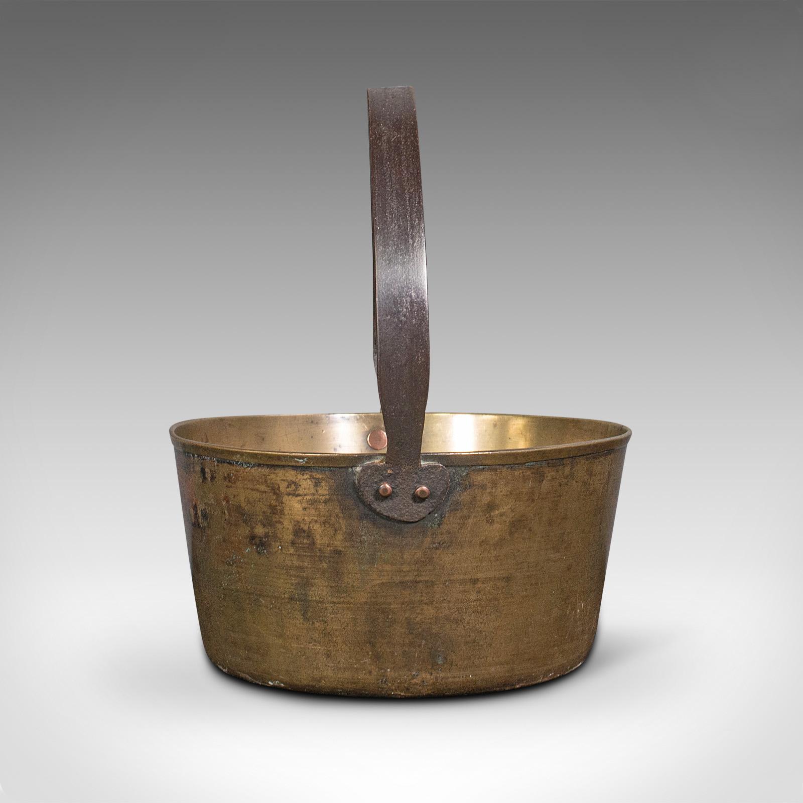 Antique Preserving Pan, English, Bronze, Jam, Cooking Pot, Georgian, Circa 1800 In Good Condition For Sale In Hele, Devon, GB
