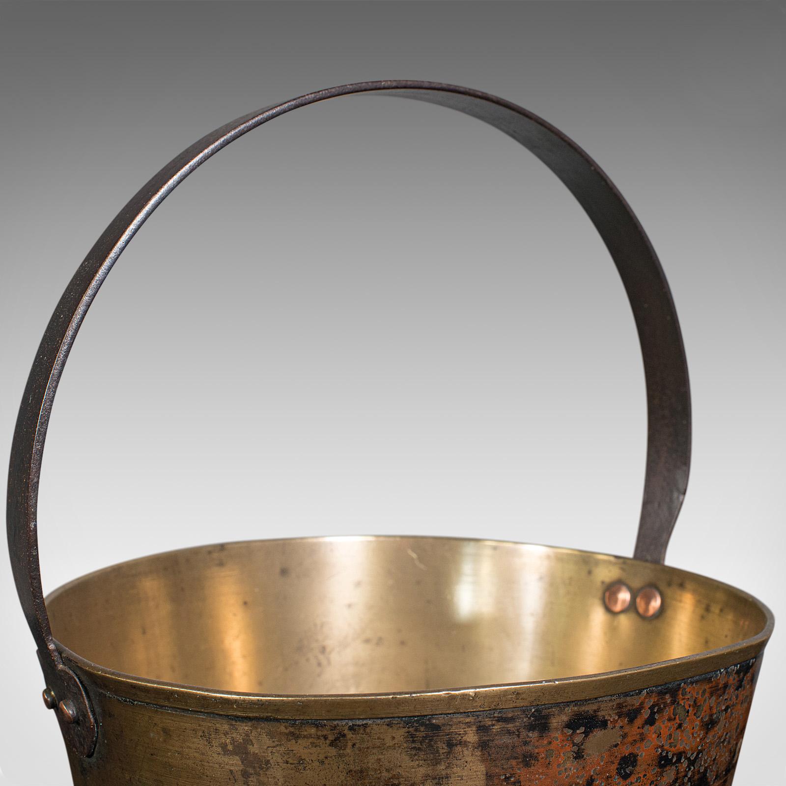 Antiker preserving Pan, englisch, Bronze, Jam, Kochtopf, georgianisch, um 1800 (18. Jahrhundert) im Angebot
