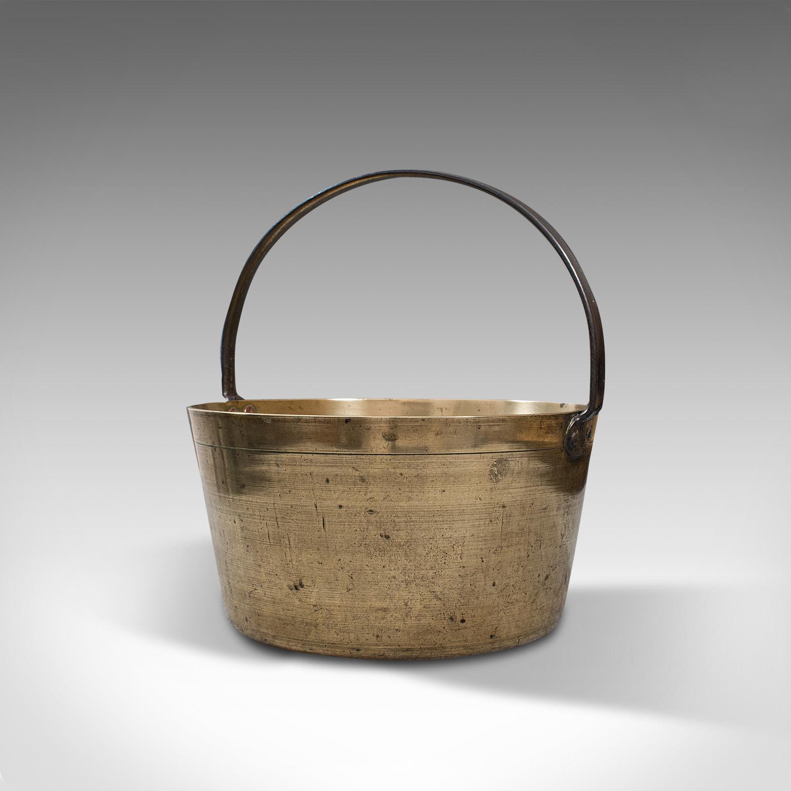 antique brass cooking pots