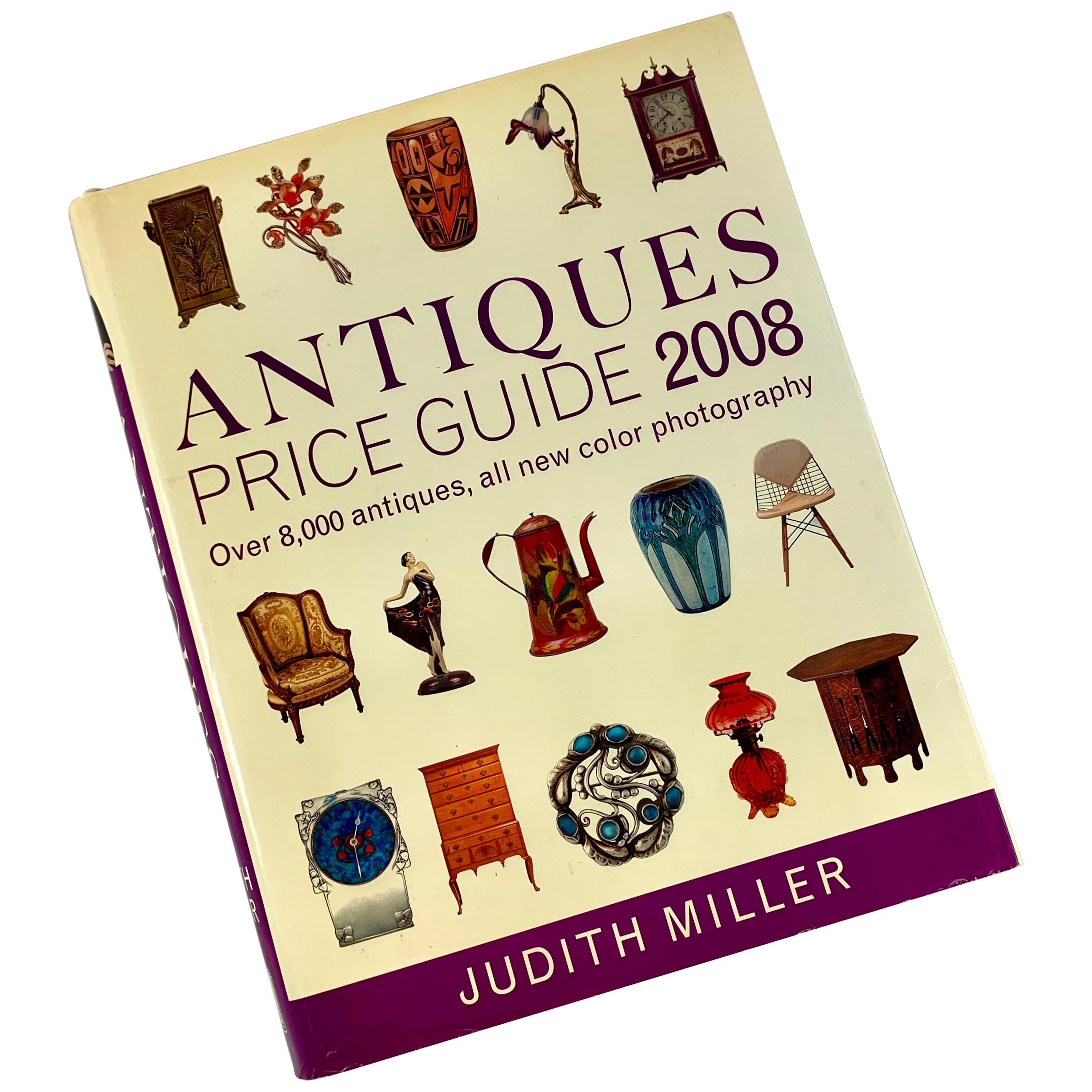 Antique Price Guide Book:: Judith Miller 2008 Première édition américaine avec jaquette en vente