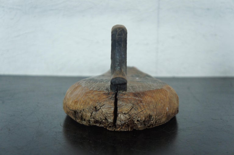 Antique Primitive Abstract Pine Mallard Drake Duck Decoy Sculpture ...