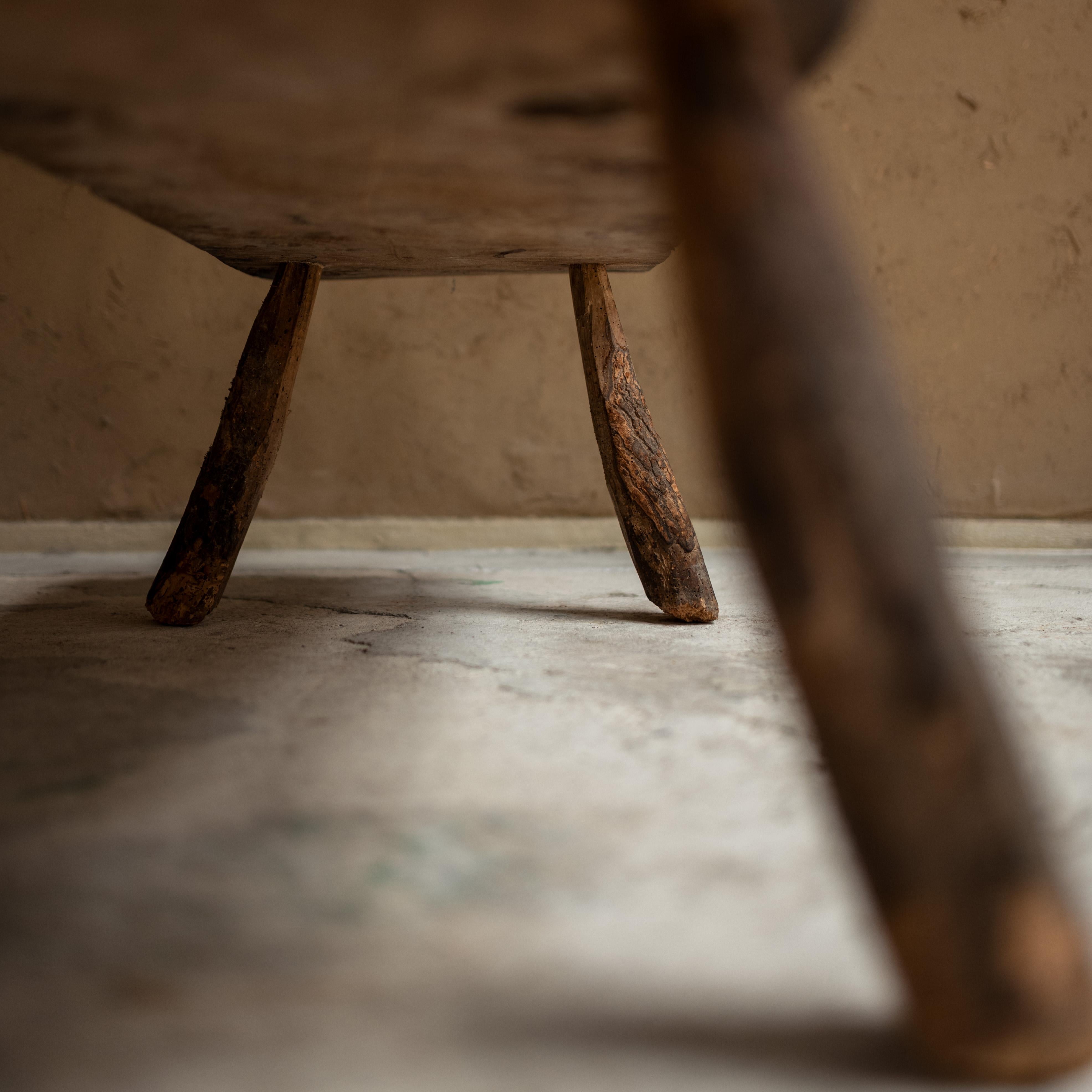 Antique Primitive Bench,  Italy, Mid-19th Century For Sale 1
