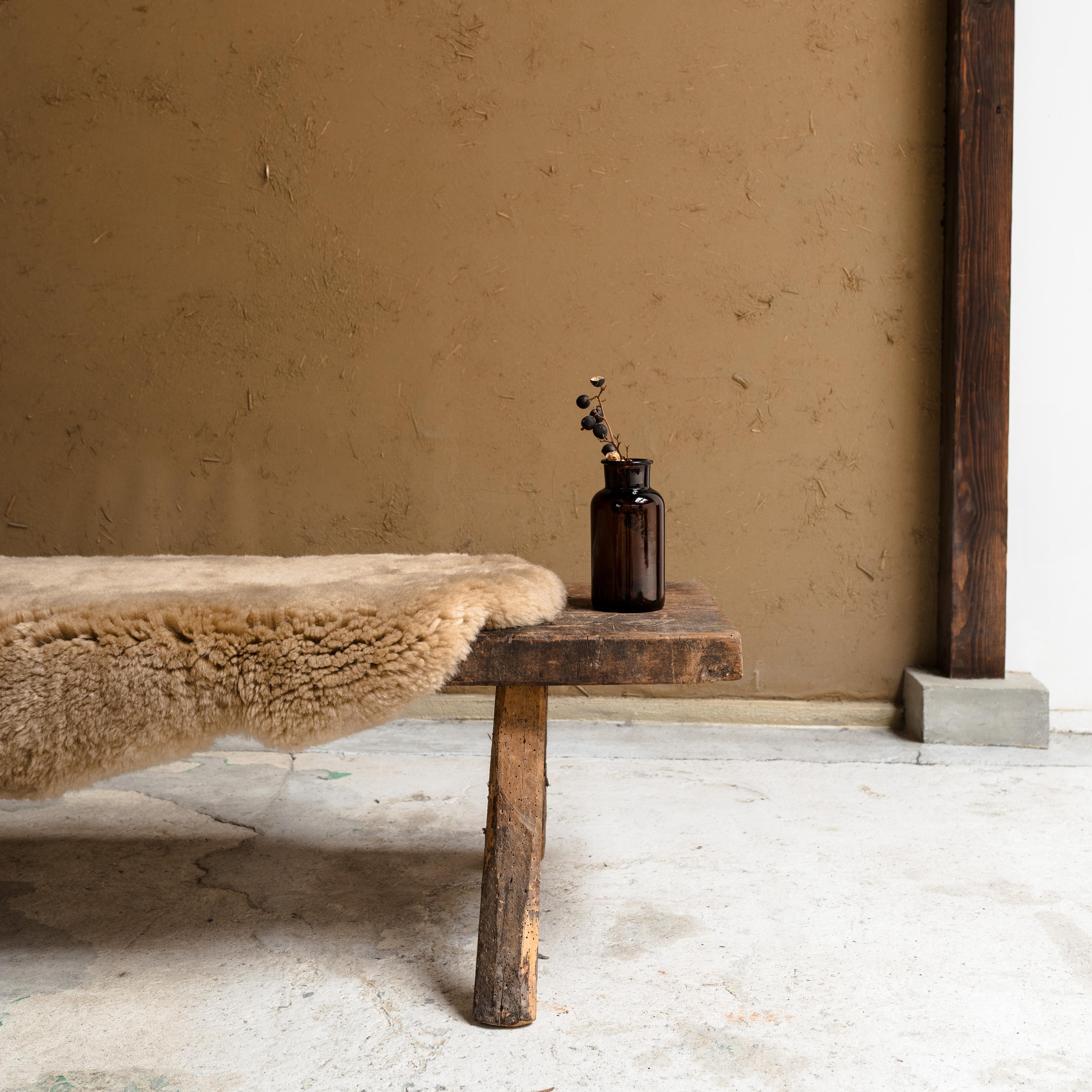 Antique Primitive Bench,  Italy, Mid-19th Century For Sale 3