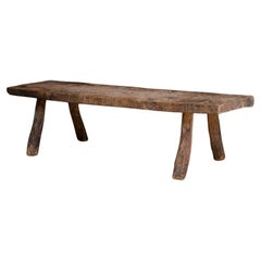 Used Primitive Bench,  Italy, Mid-19th Century