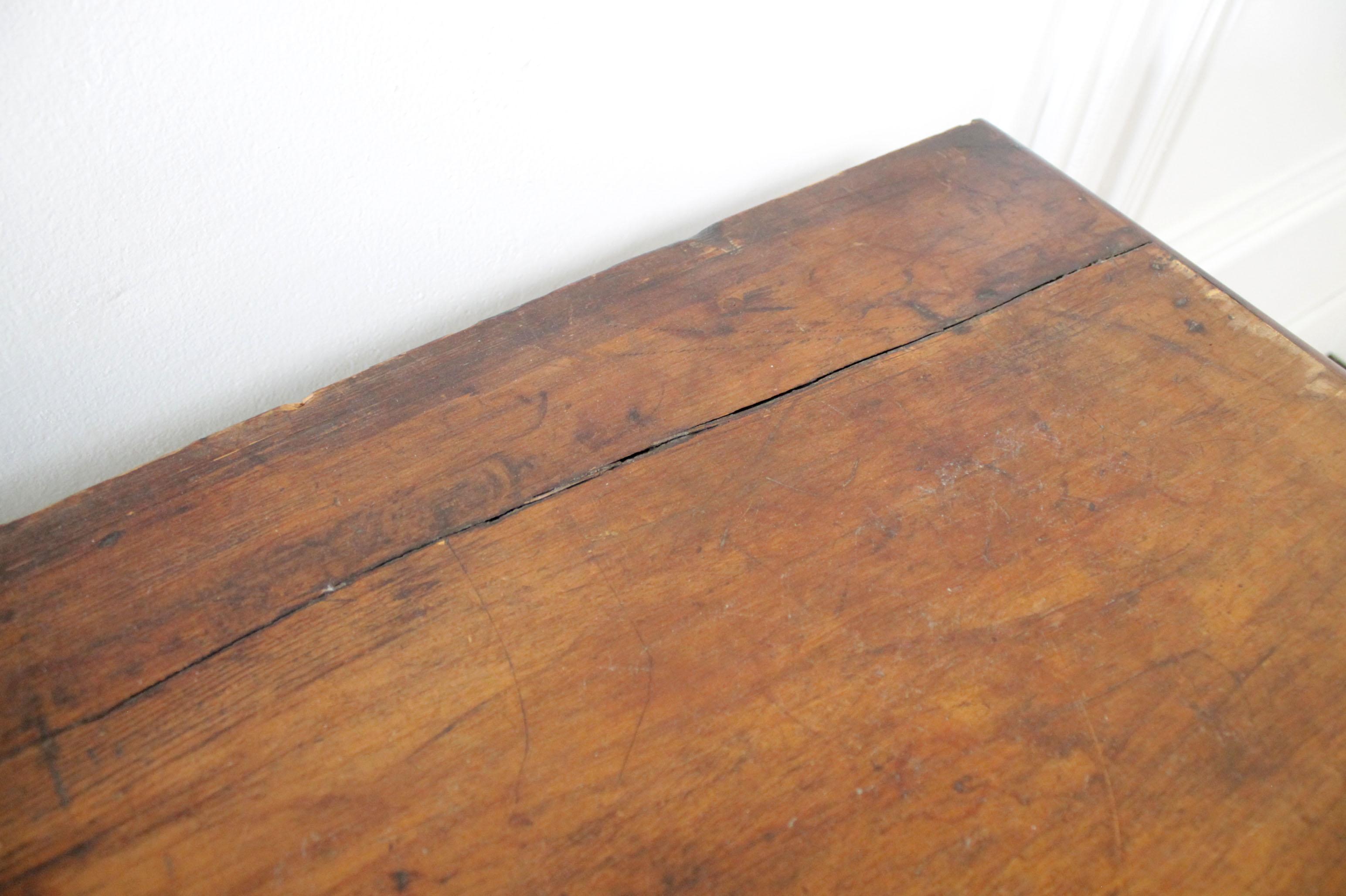 Antique Primitive Blanket Chest or Commode 2