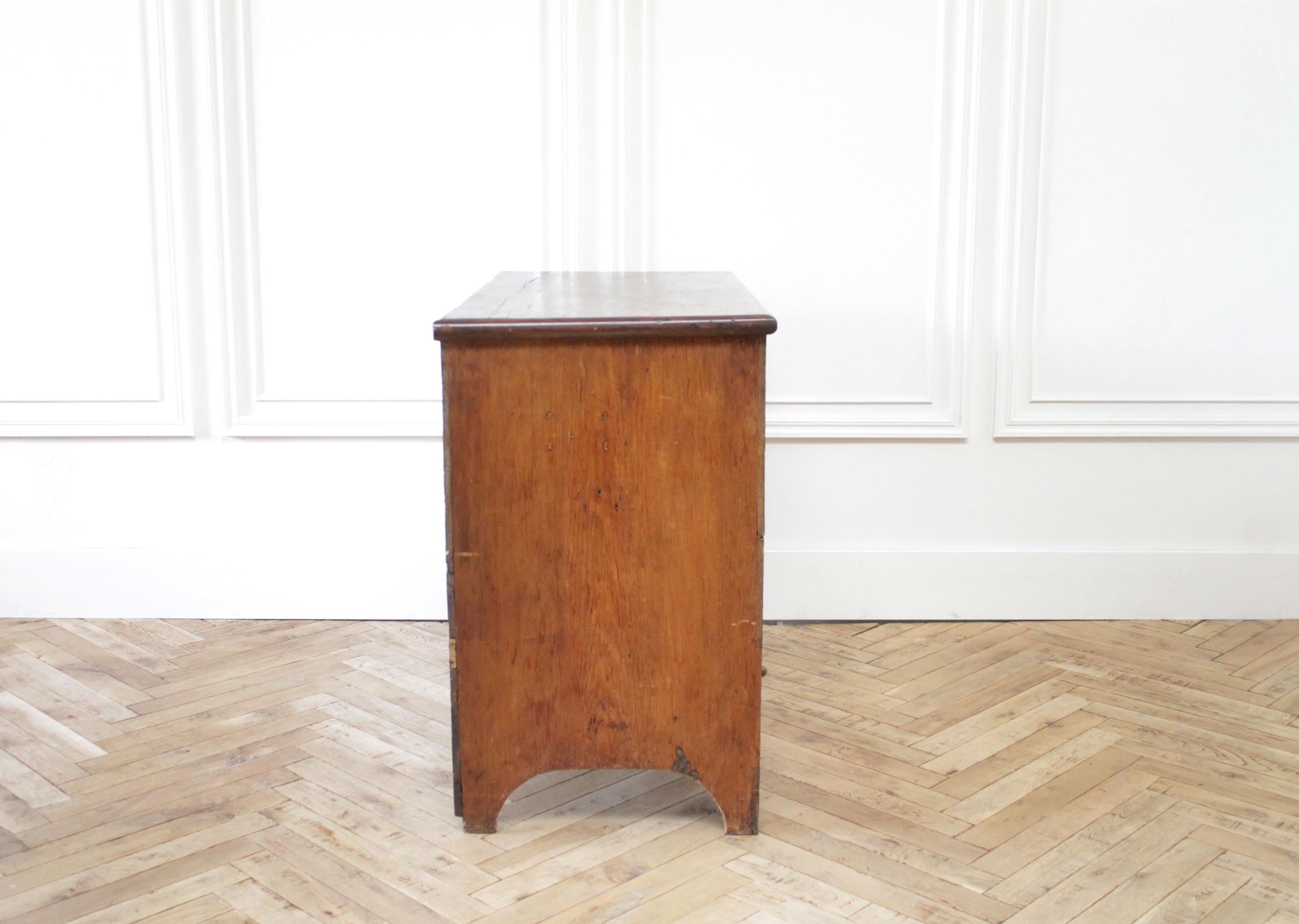 20th Century Antique Primitive Blanket Chest or Commode