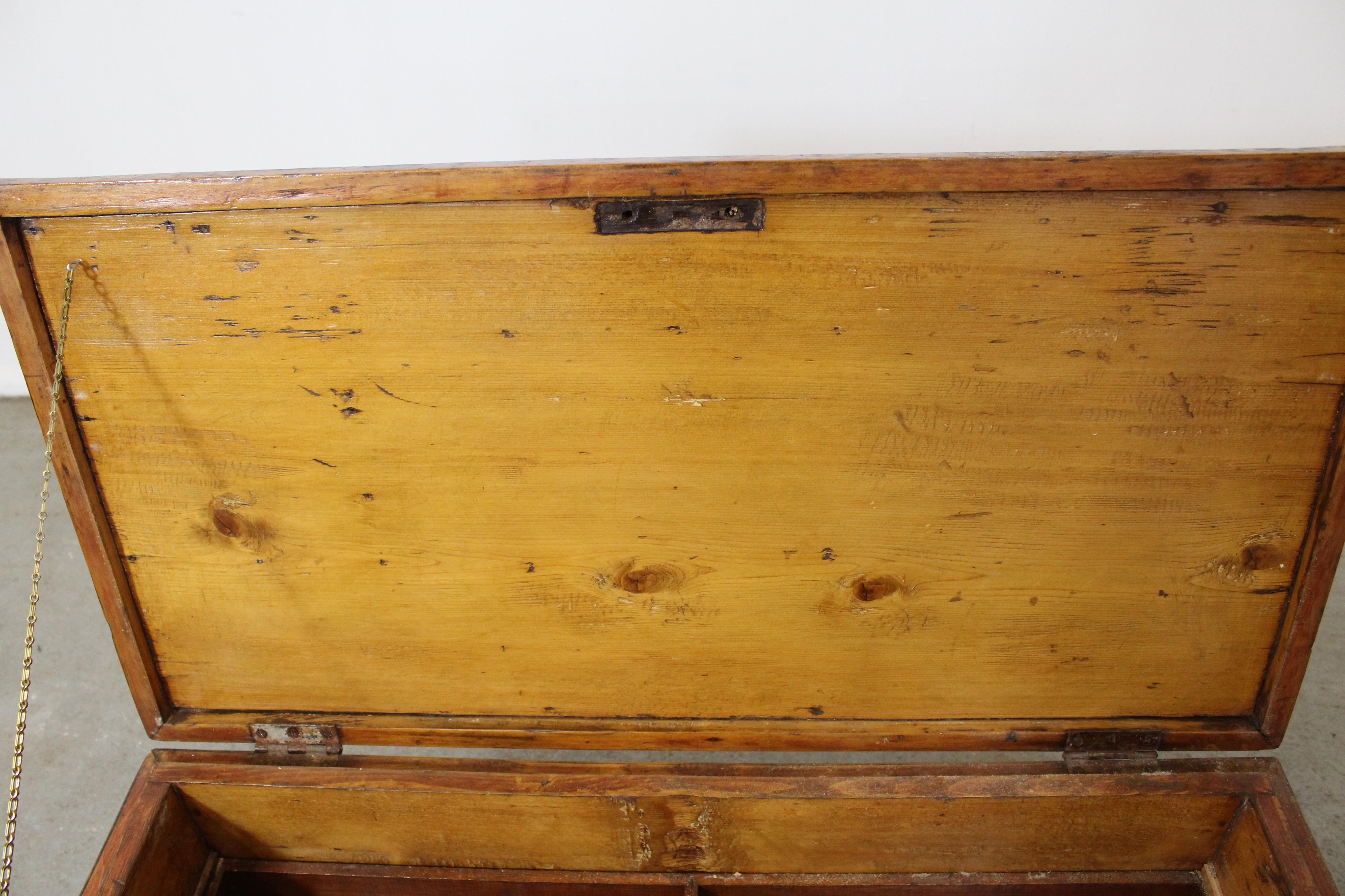 Antique Civil War Officers Chest or Trunk 3