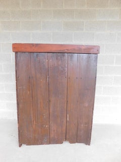 Antique Primitive Cherry Dry Sink