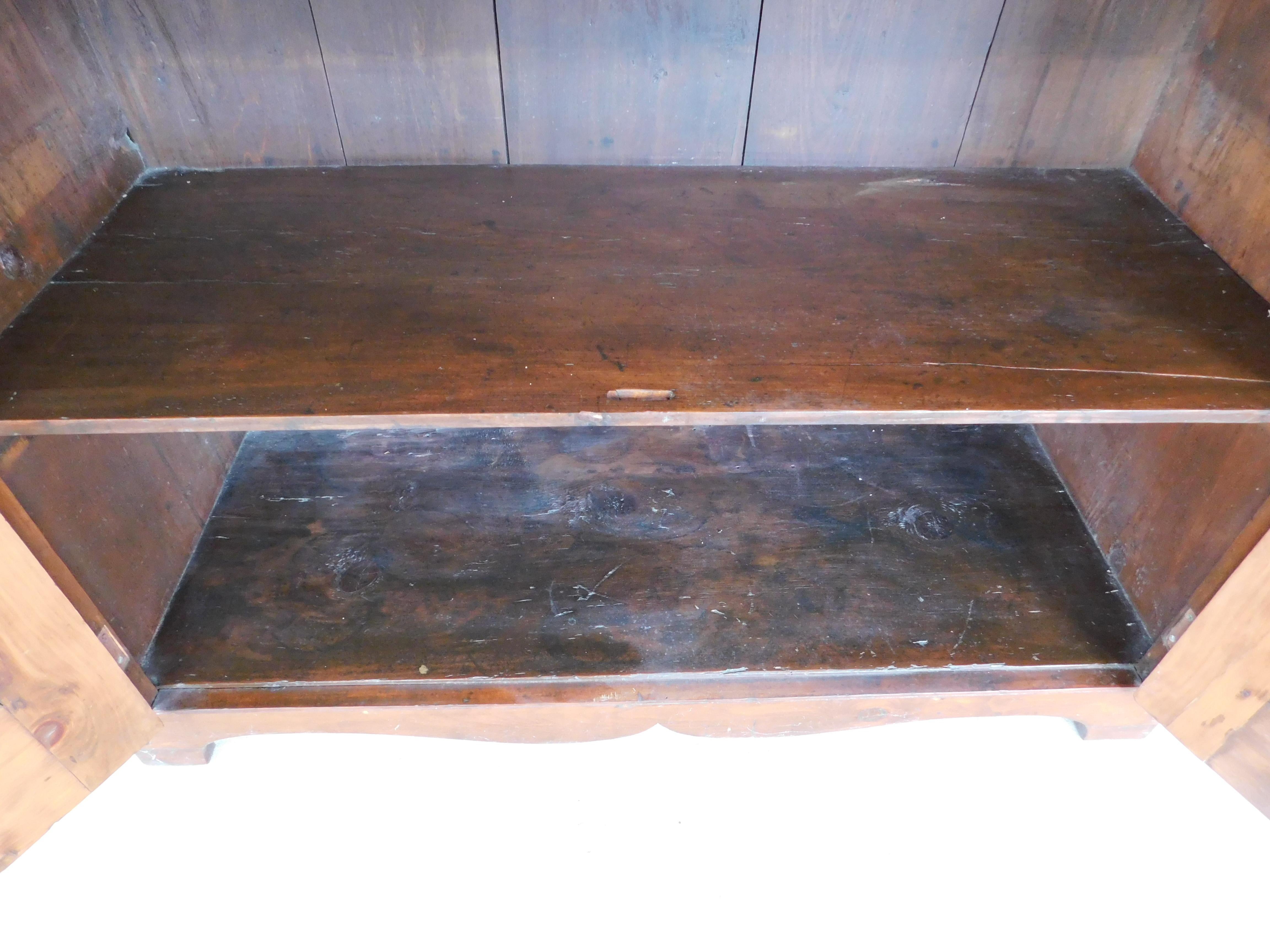Antique Primitive Cherry Dry Sink In Good Condition In Parkesburg, PA