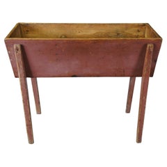Antique Country Pine Farmhouse Bread Dough Box Trough Bin 42"
