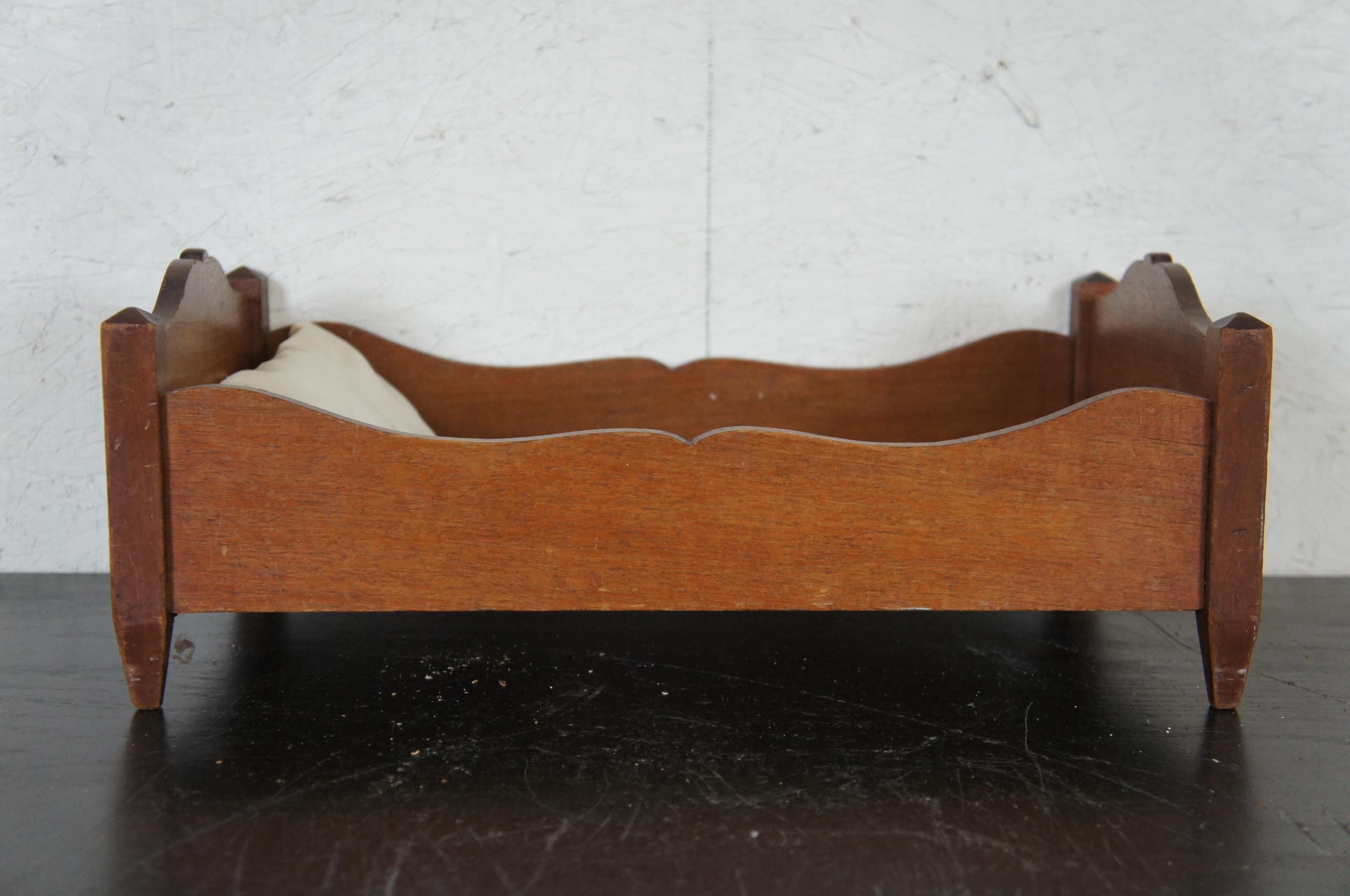 vintage doll bed