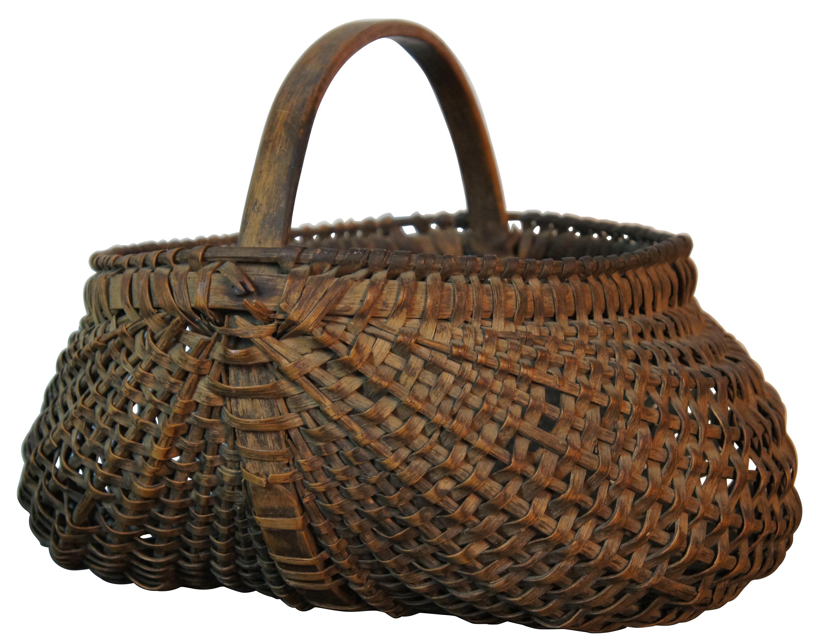 antique buttocks basket