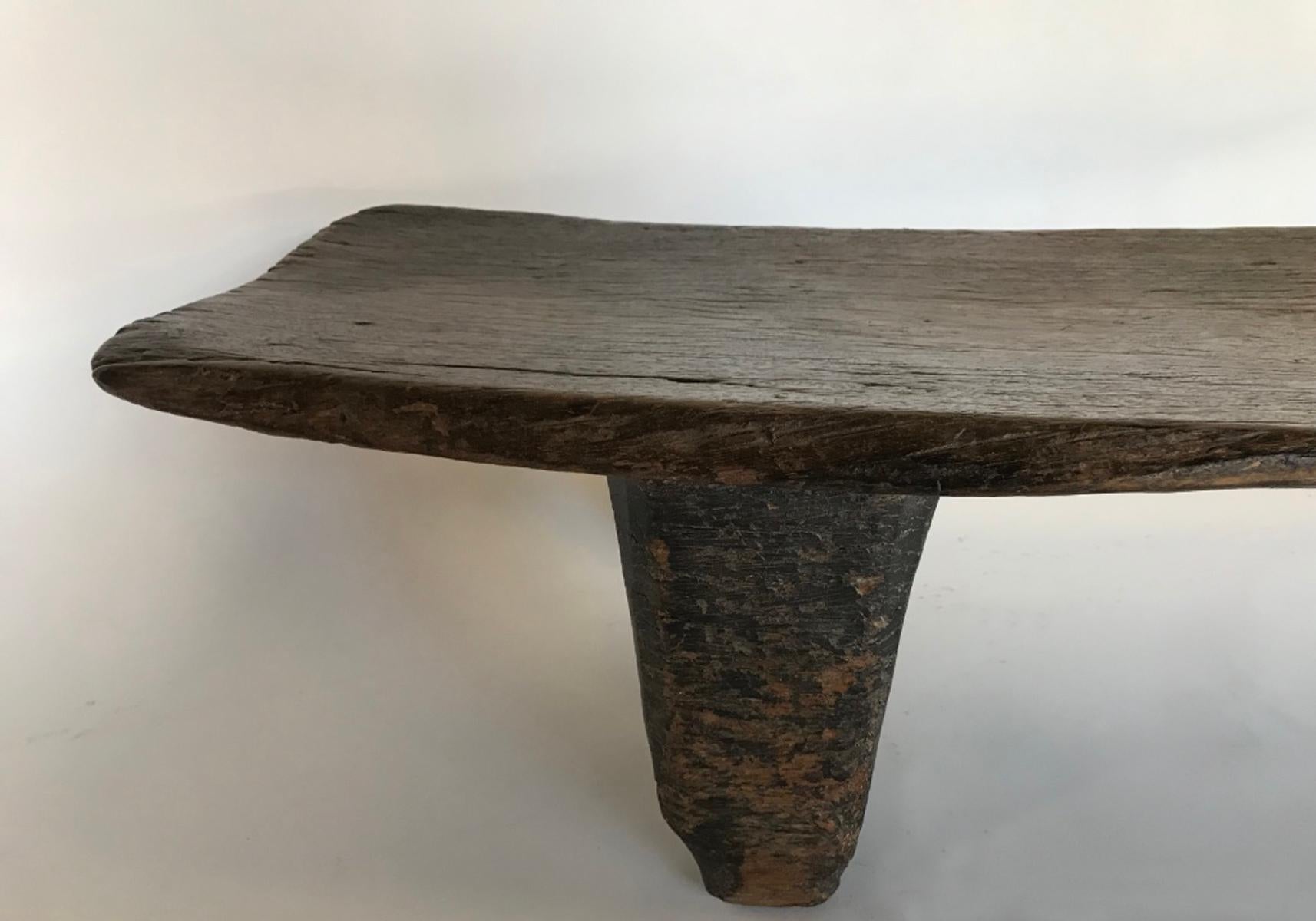 Rustic Antique Nupe Bed or Coffee Table or Bench