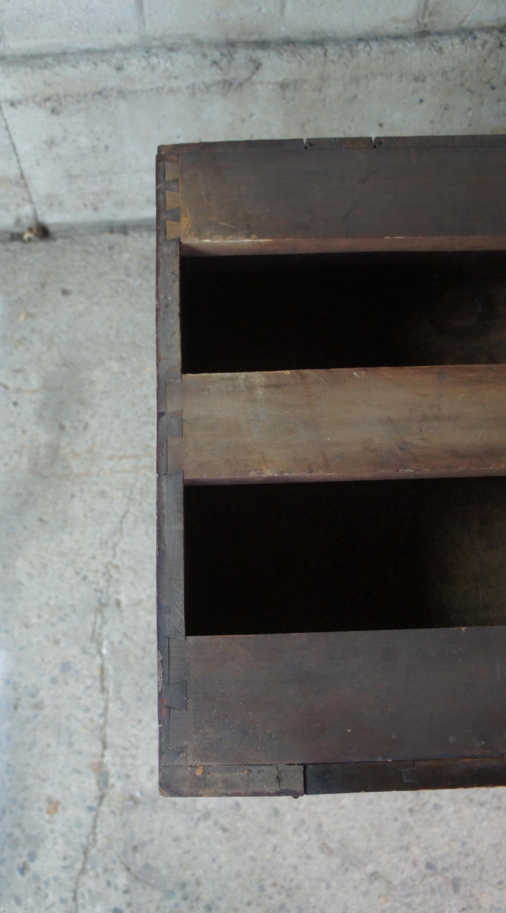 Antique Pennsylvania Pine Farmhouse Dry Sink Washstand Bar Cabinet 4