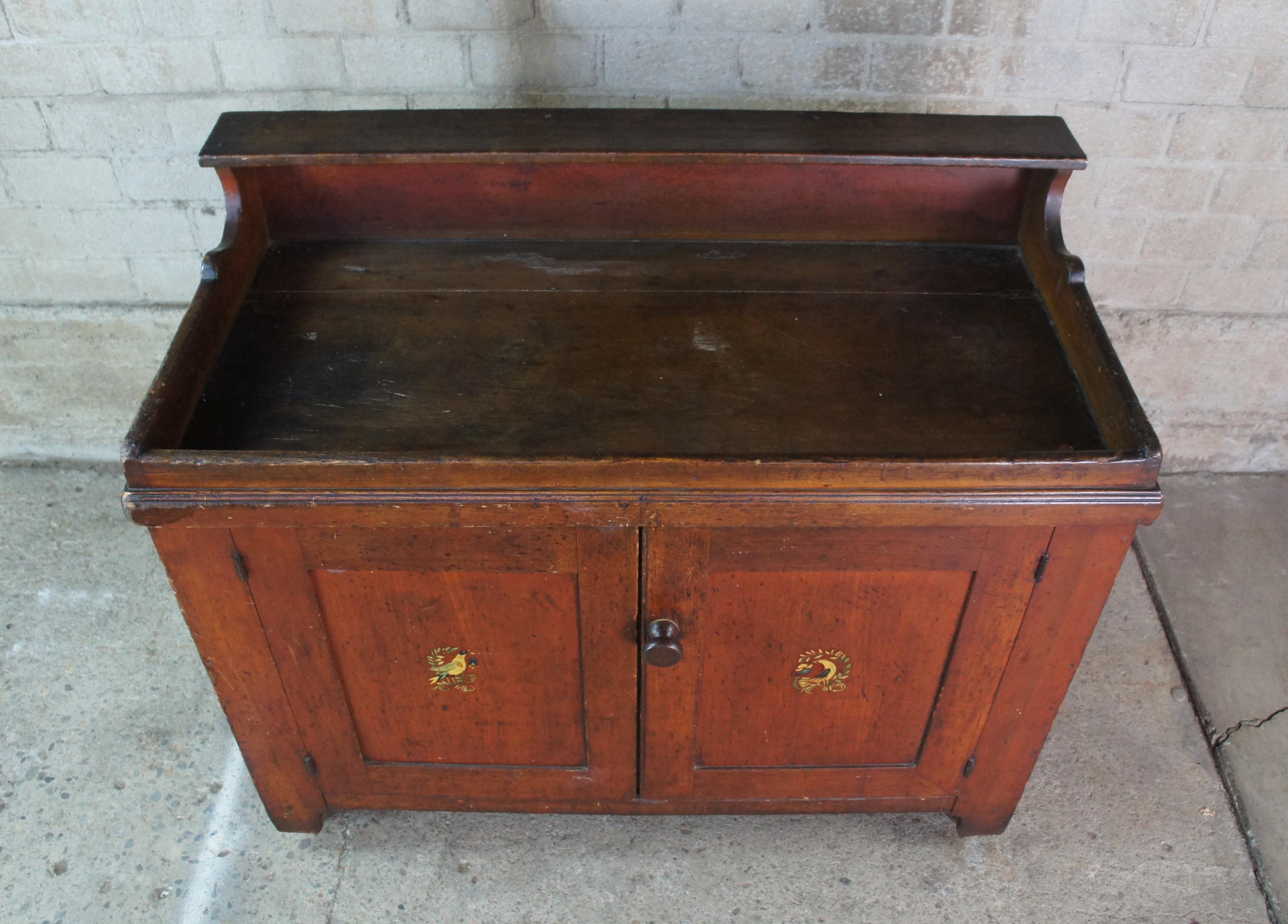 antique dry sink