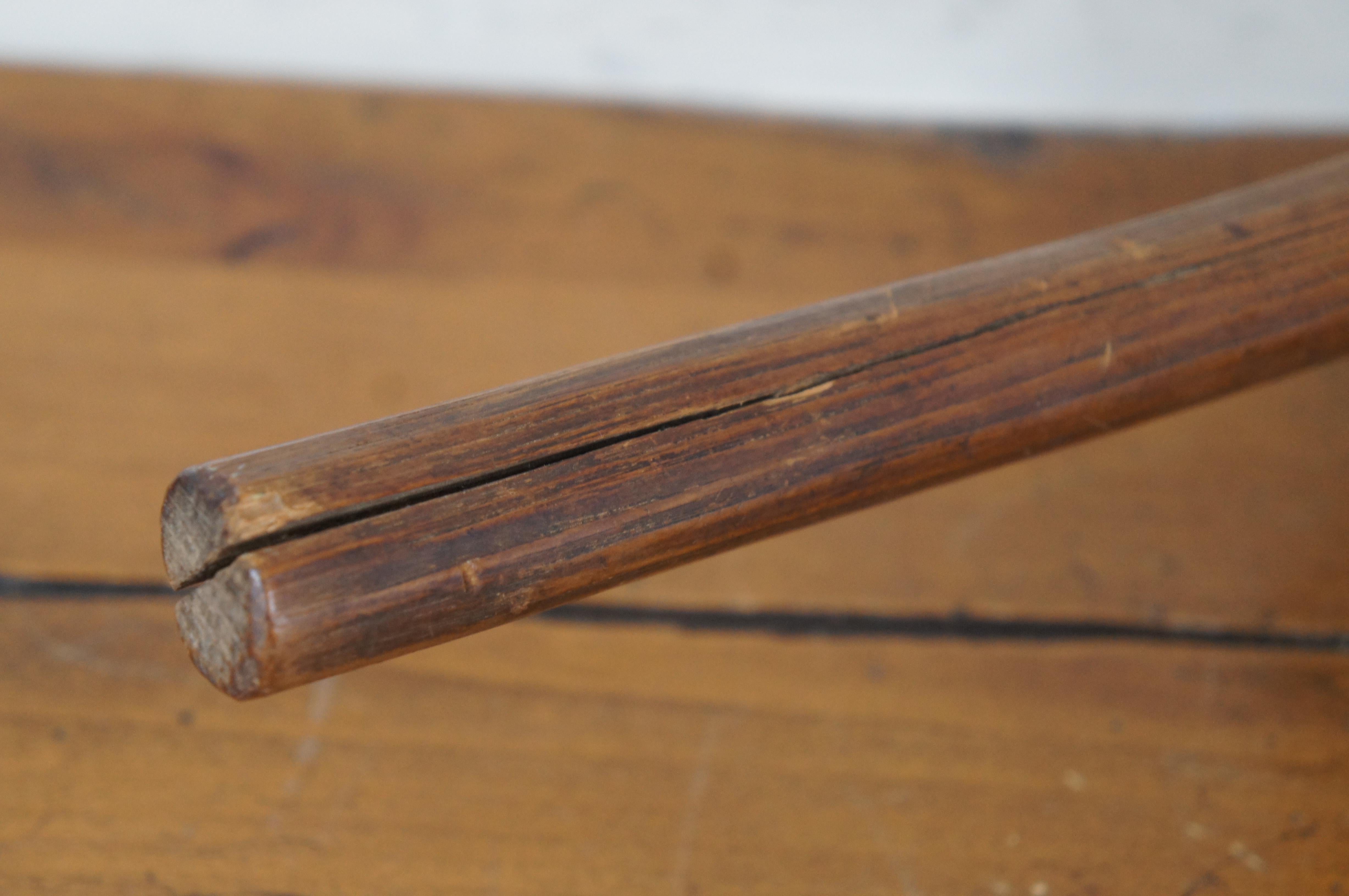 antique wood mallet