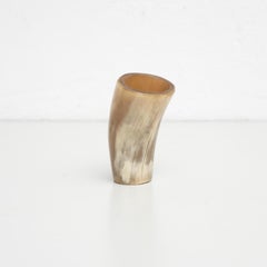 Antique Primitive Rustic Hand Made Glass, circa 1970