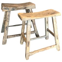 Antique Primitive Stools Antique Primitive Stools
