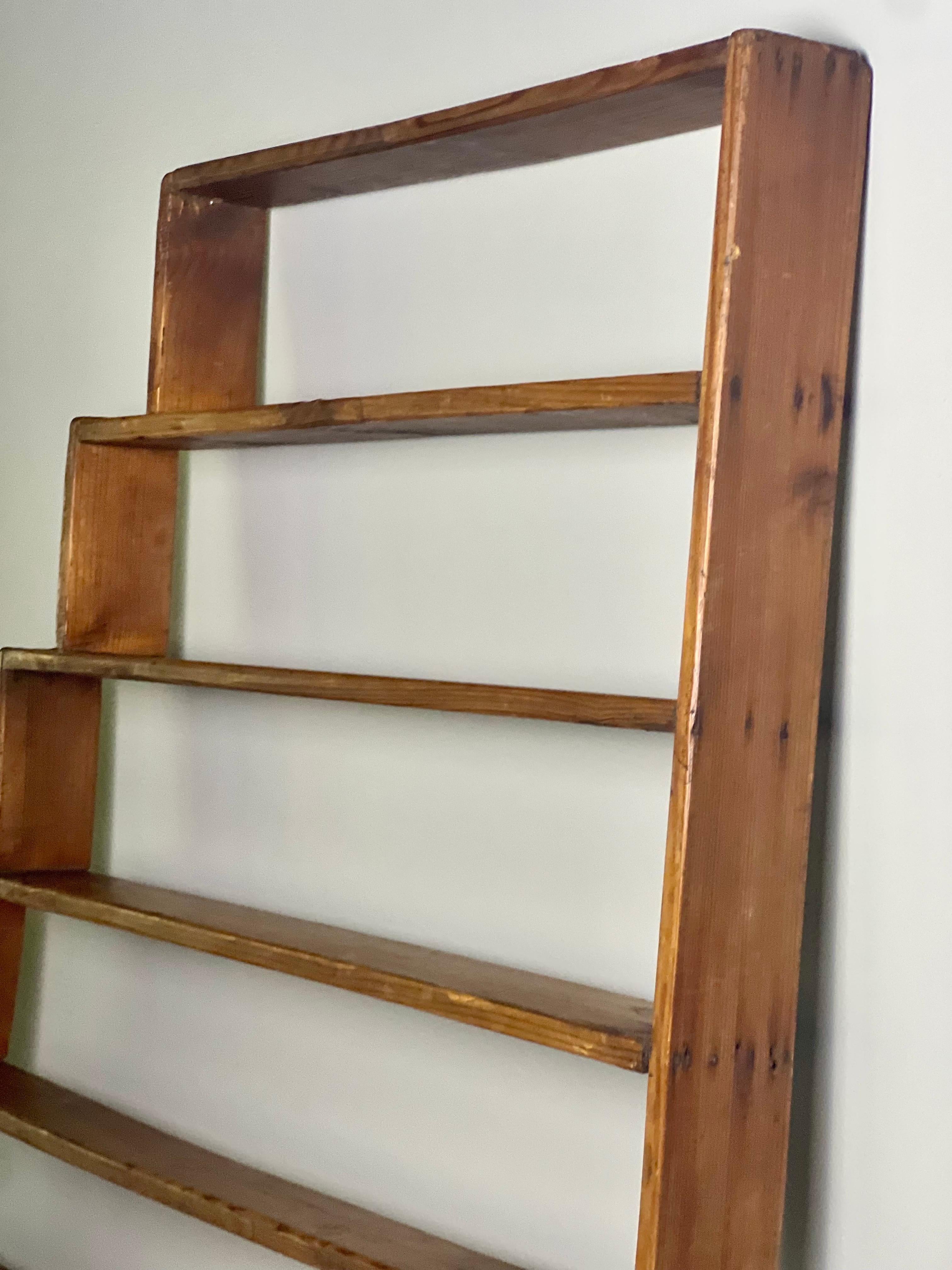 Early 20th Century Primitive Tobacco Leaf Sizer Sorter Shelves 2