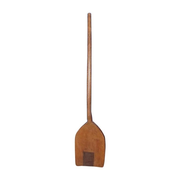 Antique Primitive Wood Flat Shovel at 1stDibs