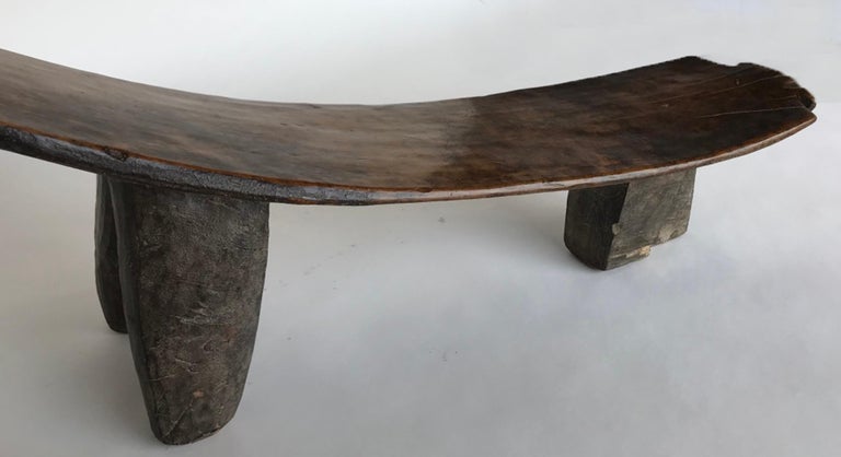 Antique Primitive Wooden Bench By The Lobi People For Sale At 1stdibs