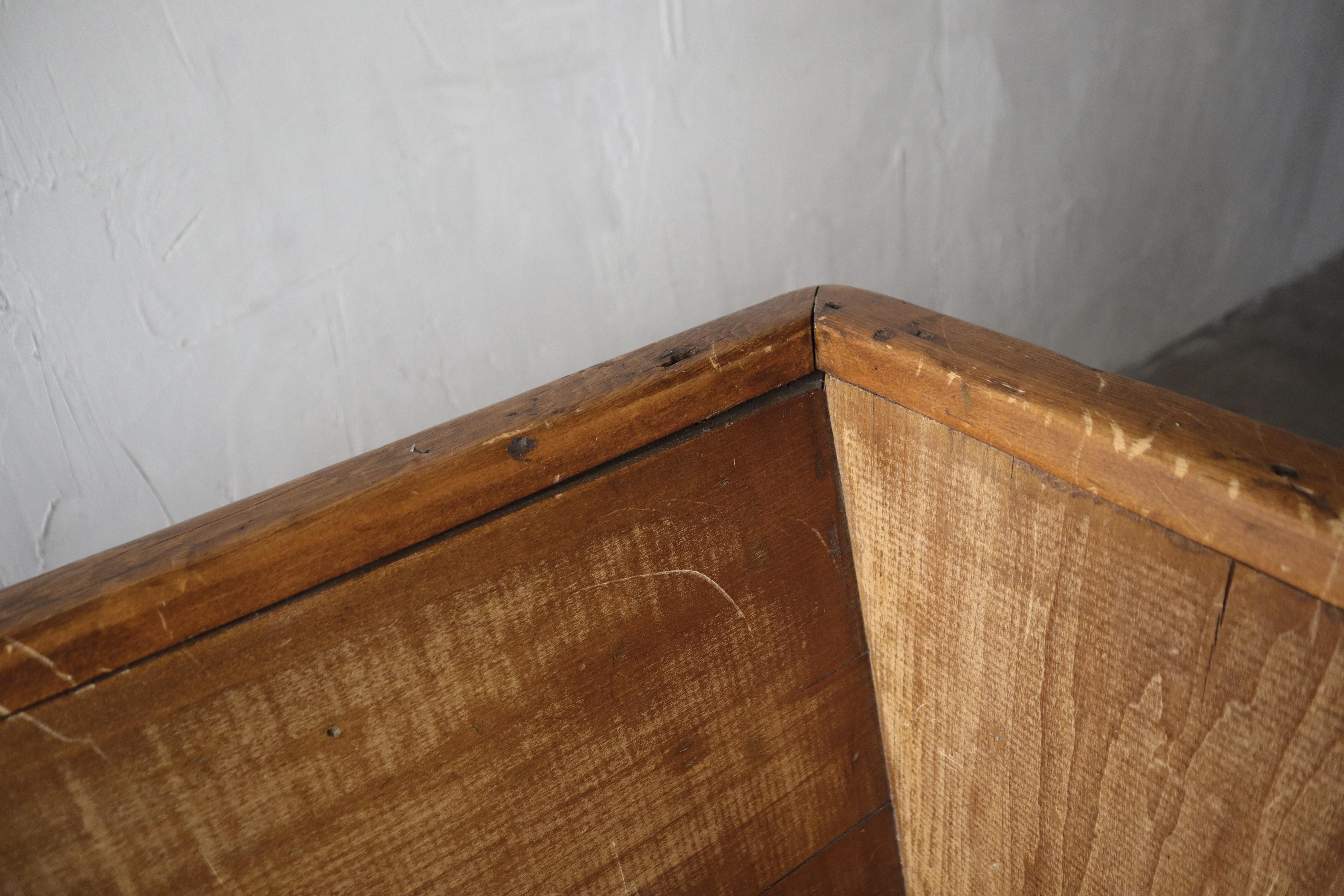 Antique Primitive Wooden Pew Bench 3