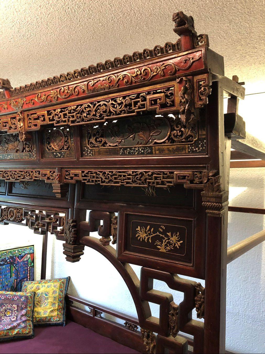chinese bed frame