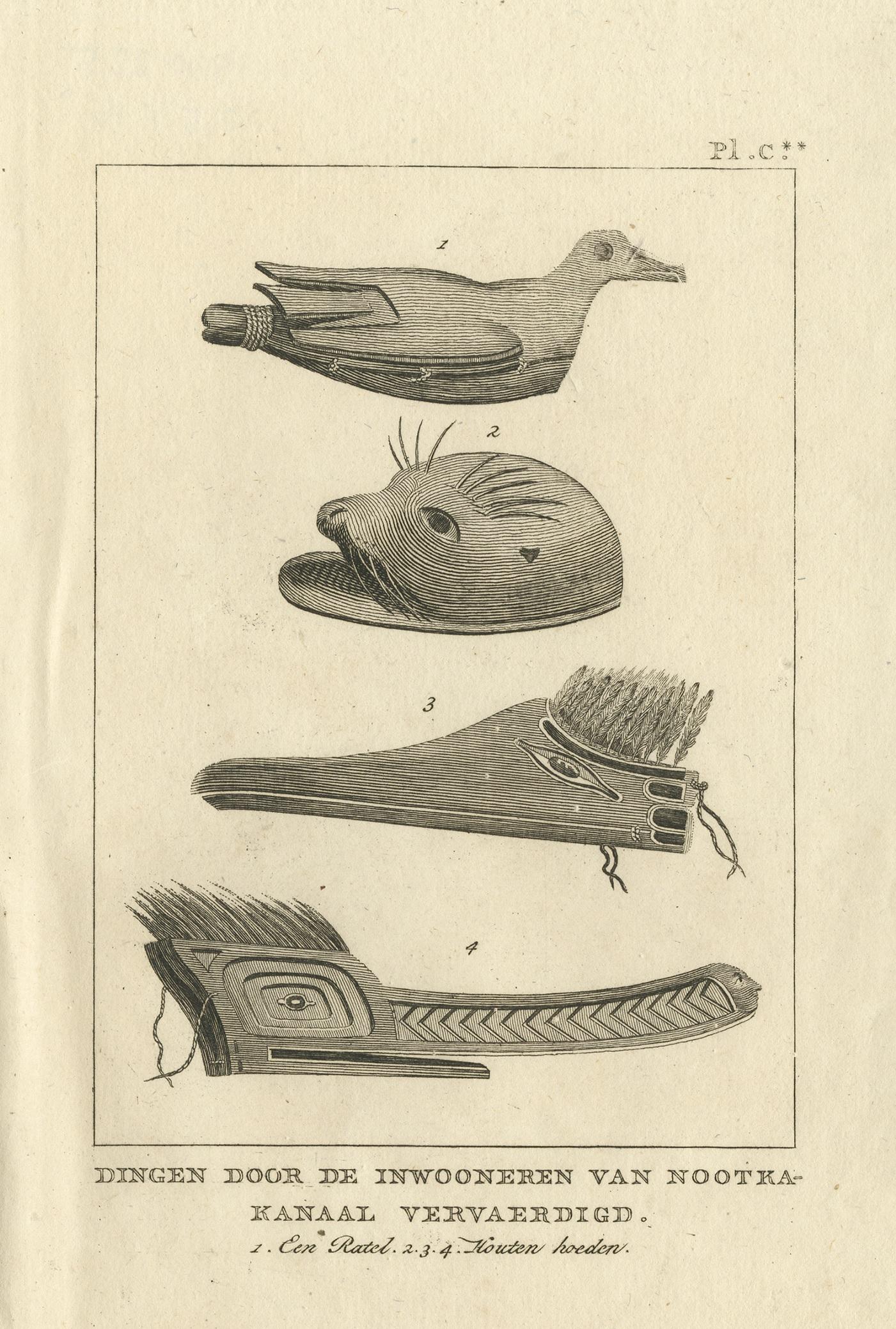 Gravure ancienne intitulée 