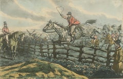 Antique Print 'Half a Crown, You Dont Clear It!!!' by H. Alken