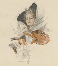 Antique Print 'How Pleasant it is to Have Money' Made after H. Fisher, 1908