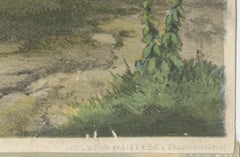 Antique Print – Hungarian Hussars on Horseback, Military Uniforms – 1858