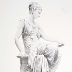 Antique Print, "IONE"