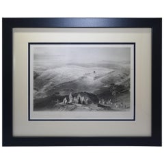 Antique Print, "Jerusalem"