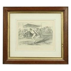 Used Print, Lawn Tennis Match