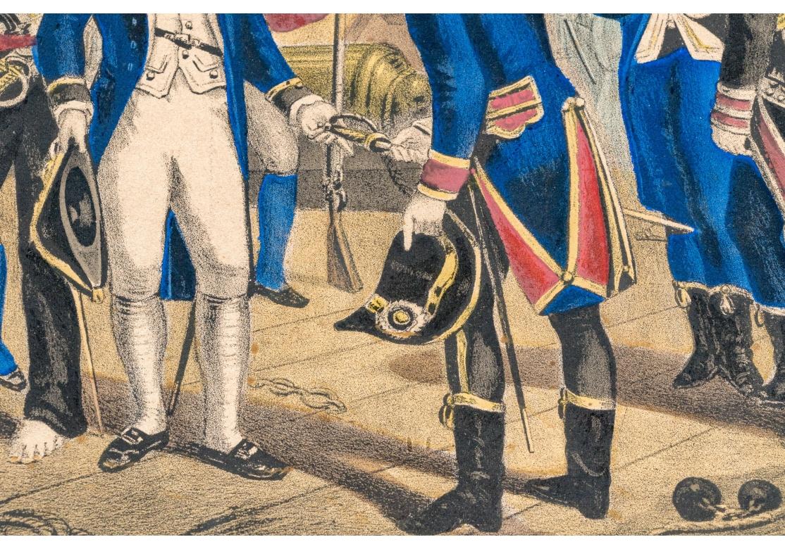 Impression ancienne Lord Nelson On Board The San Joseph en vente 4