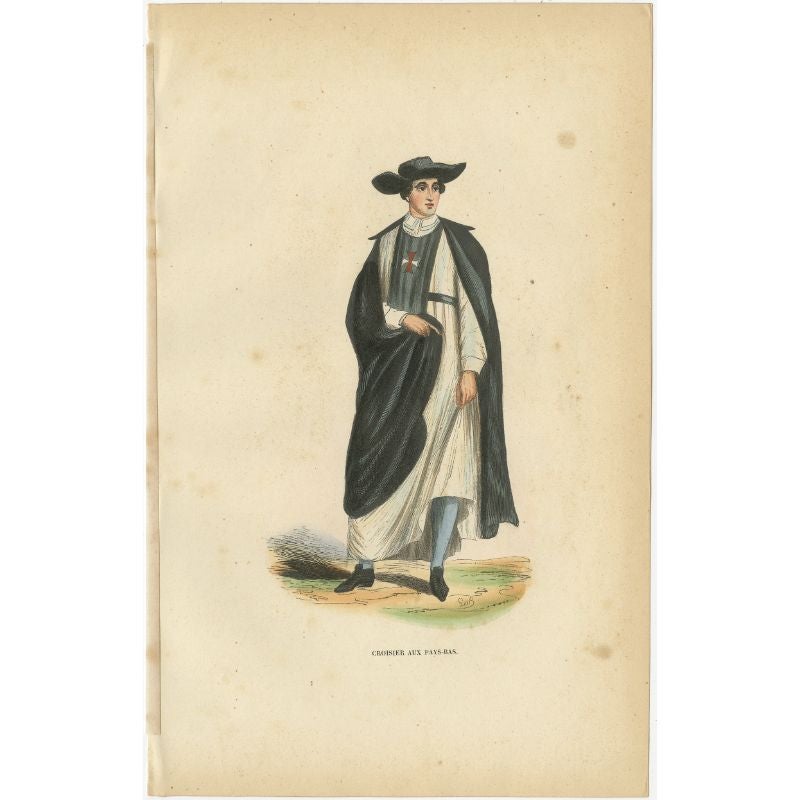 Estampe ancienne intitulée 