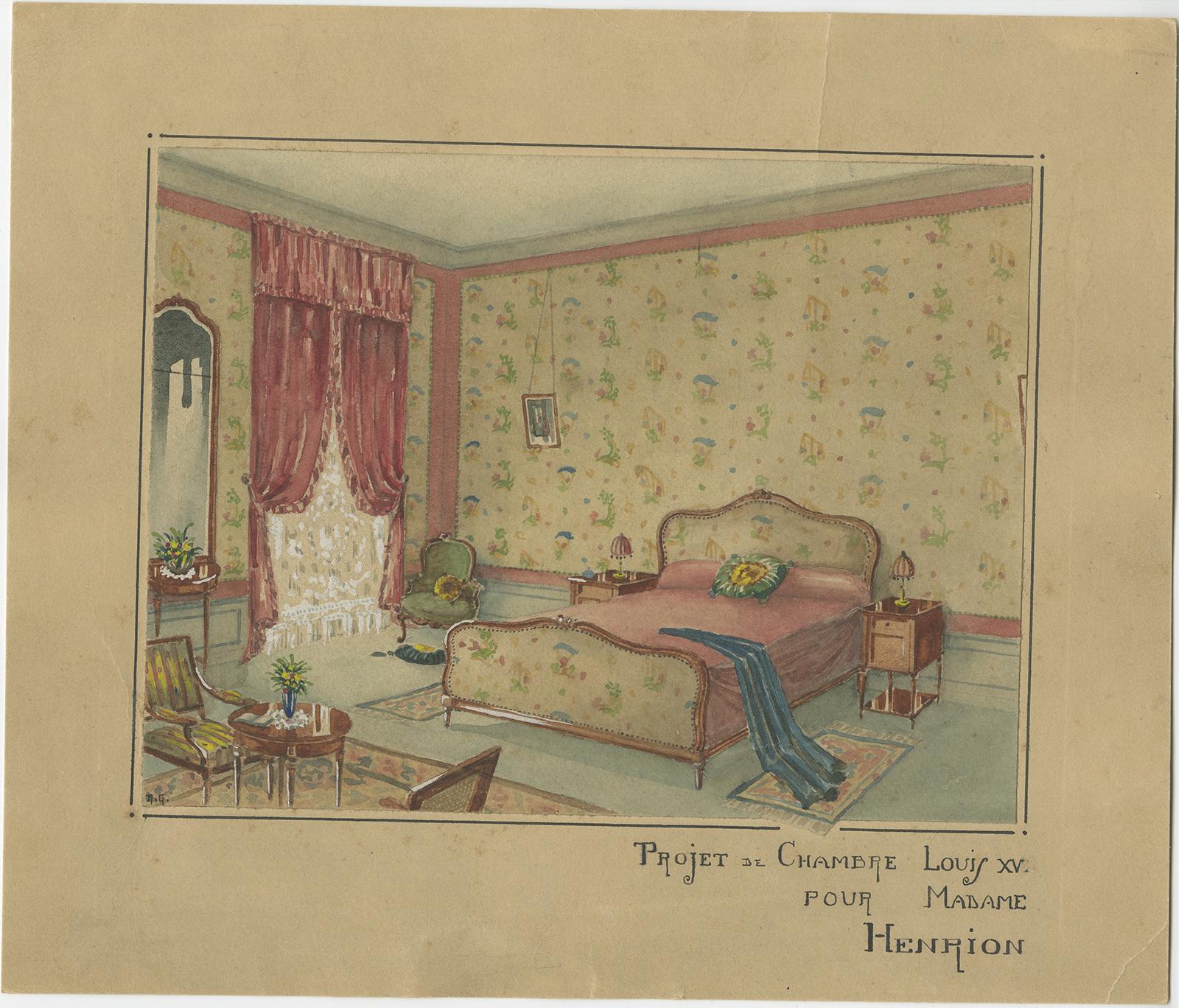 1900s bedroom